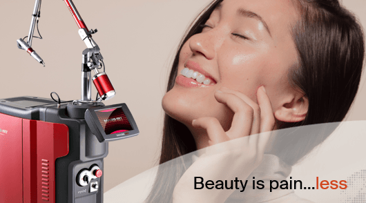 Beauty is Pain....less!